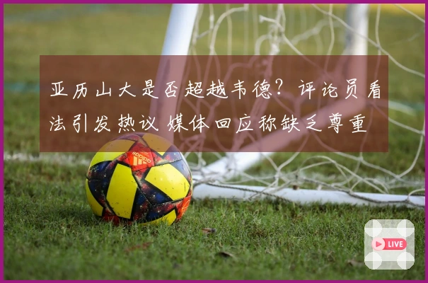 亚历山大是否超越韦德？评论员看法引发热议 媒体回应称缺乏尊重
